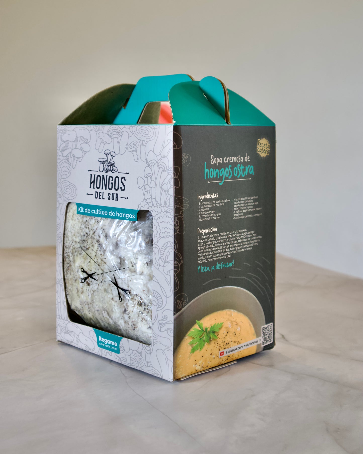 Kit de Cultivo - Ostra Azul